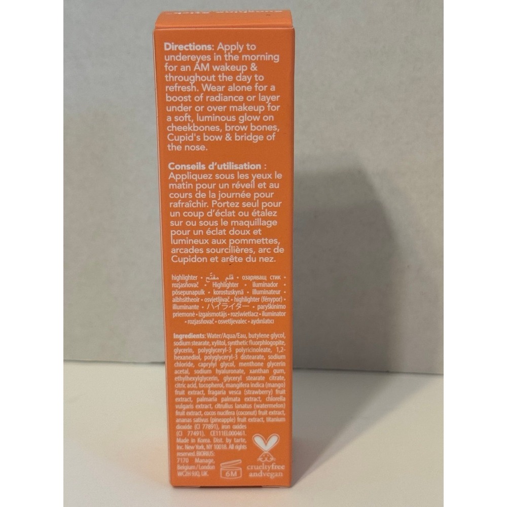 Awake By Tarte Sunshine Stick Illuminator 0.35 oz NEW NIB - Picture 3 of 7